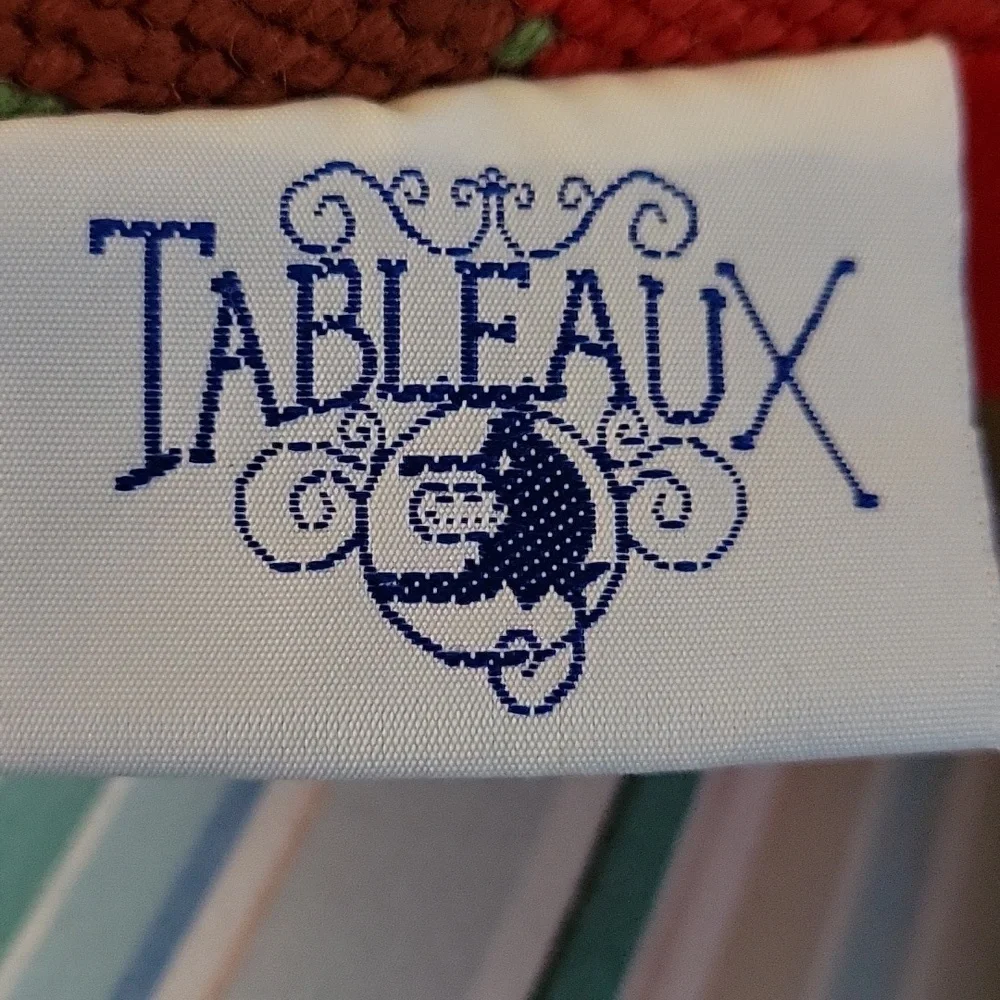 Beautiful Handstitched Christmas Pillow, Santa